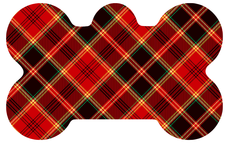 Diamond Plaid Tag