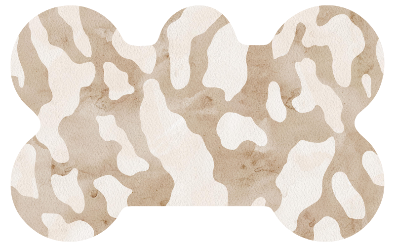 Neutral Animal Print Tag