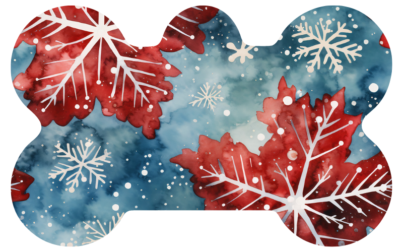 Christmas Flowers Tag