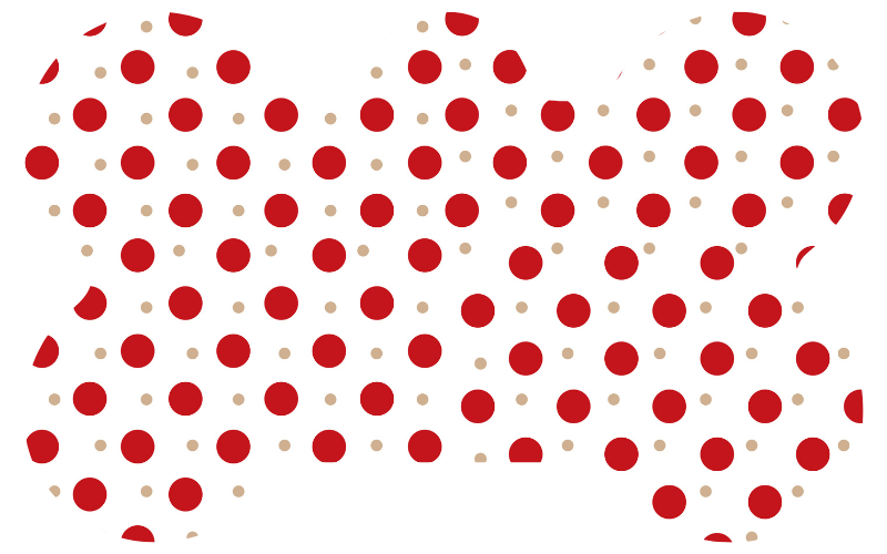 Big/Little Polka Dot Tag