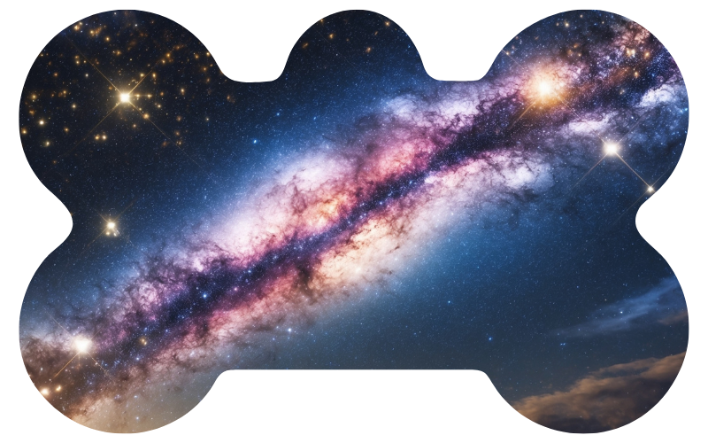 Night Sky Galaxy Tag