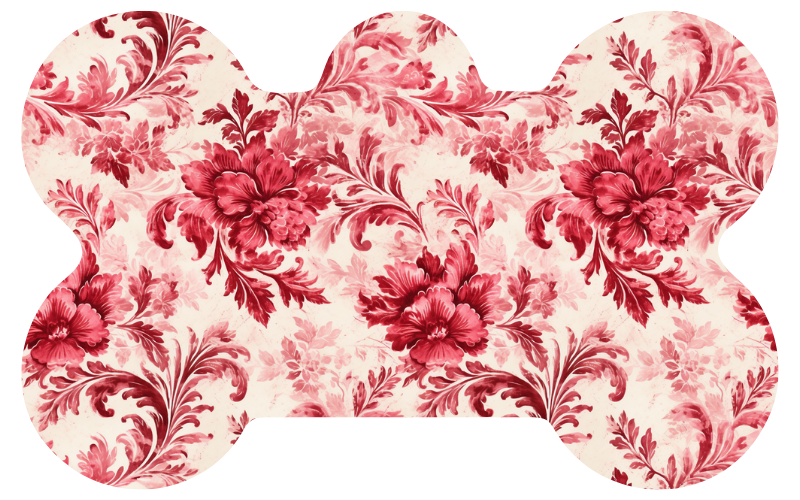 Pretty Christmas Flowers Tag