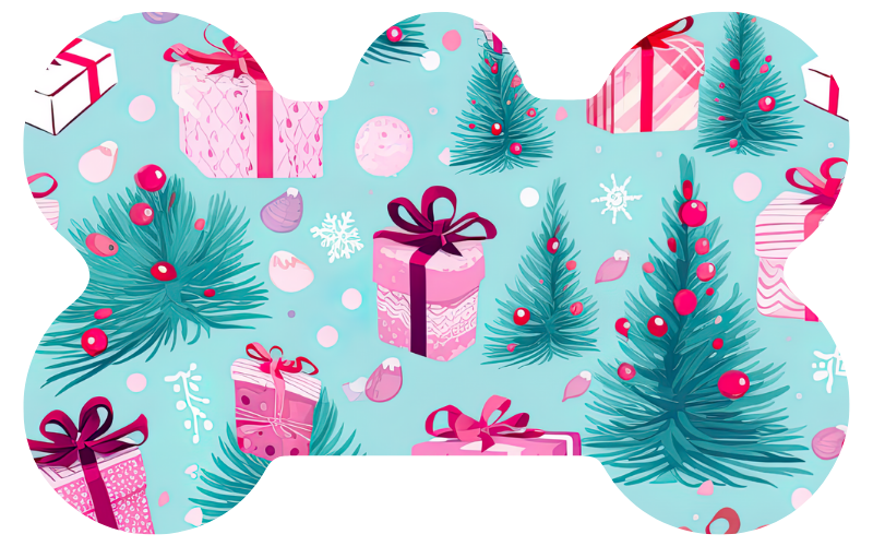 Trees & Presents Tag