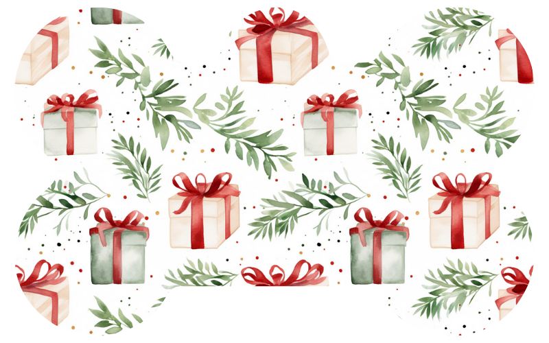 Christmas Present/Mistletoe Tag
