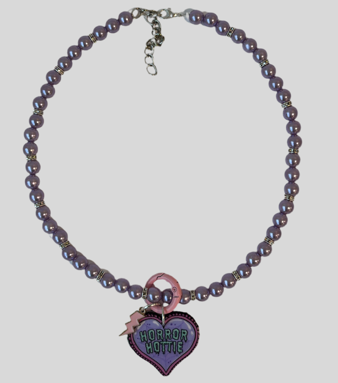 Purple Horror Hottie Necklace