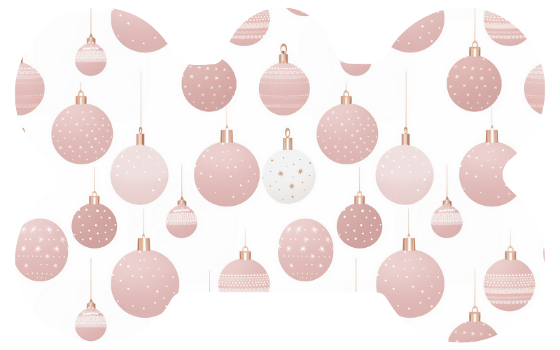 Pink Ornaments Tag