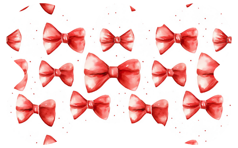 Christmas Bows Tag