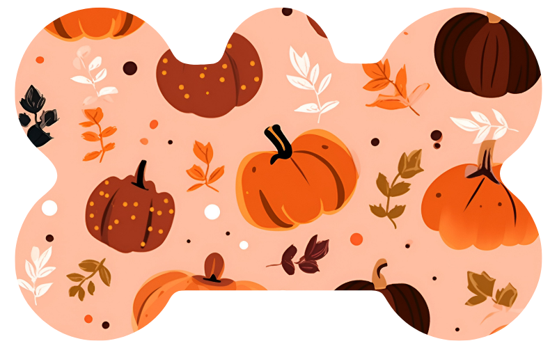 Pumpkins & Leafs Fall Tag