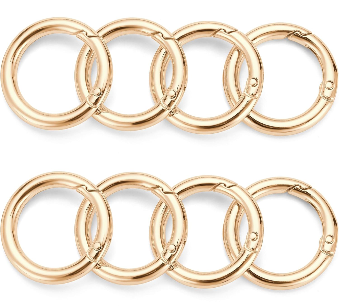 20mm Round Gold Cutee Clasp