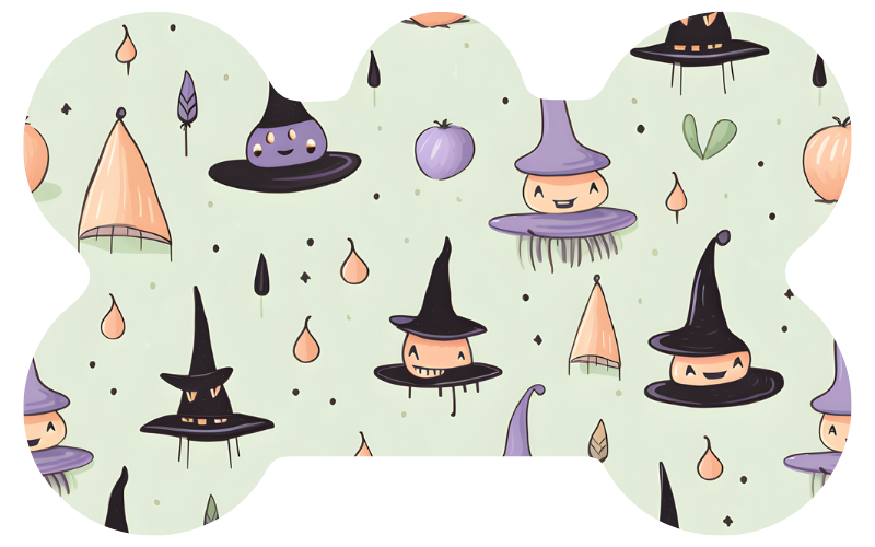 Pumpkin Witches Halloween Tag