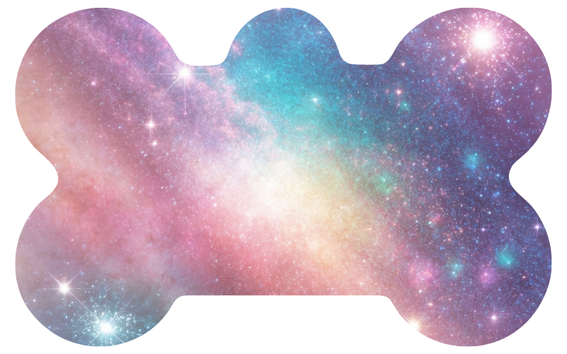 Cotton Candy Galaxy Tag