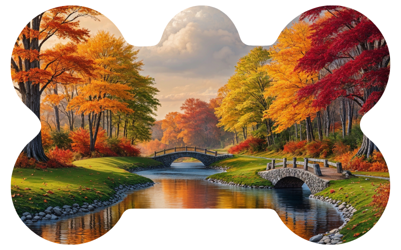Fall Meadows Fall Tag