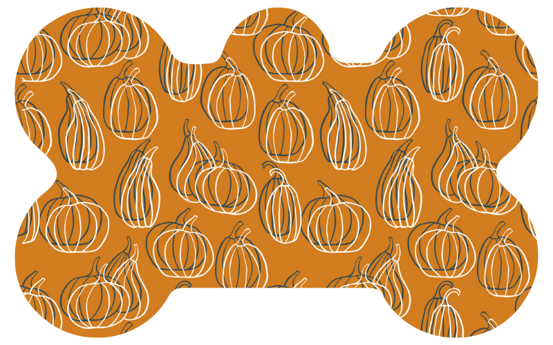 Pumpkin Outline Fall Tag