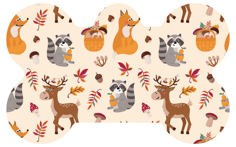 Autumn Characters Fall Tag