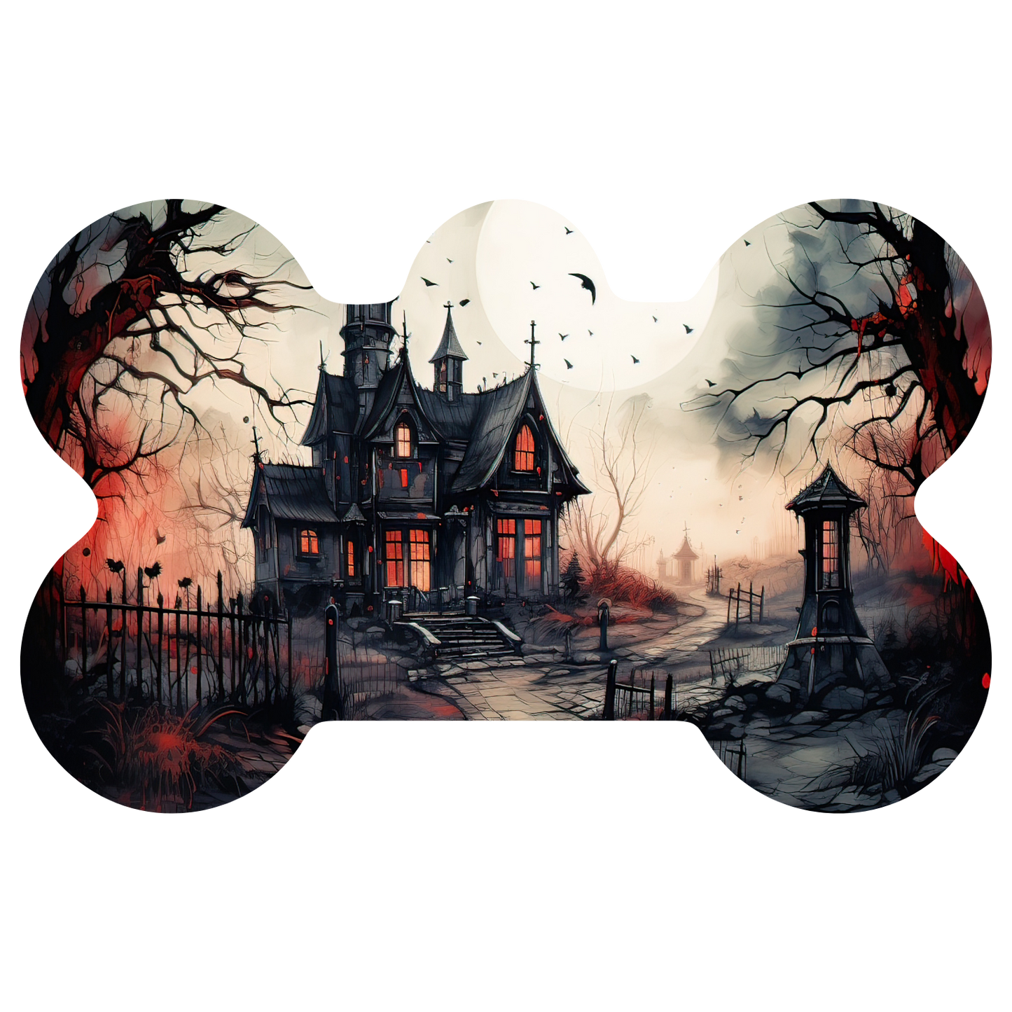 Horror Mansion Halloween Tag