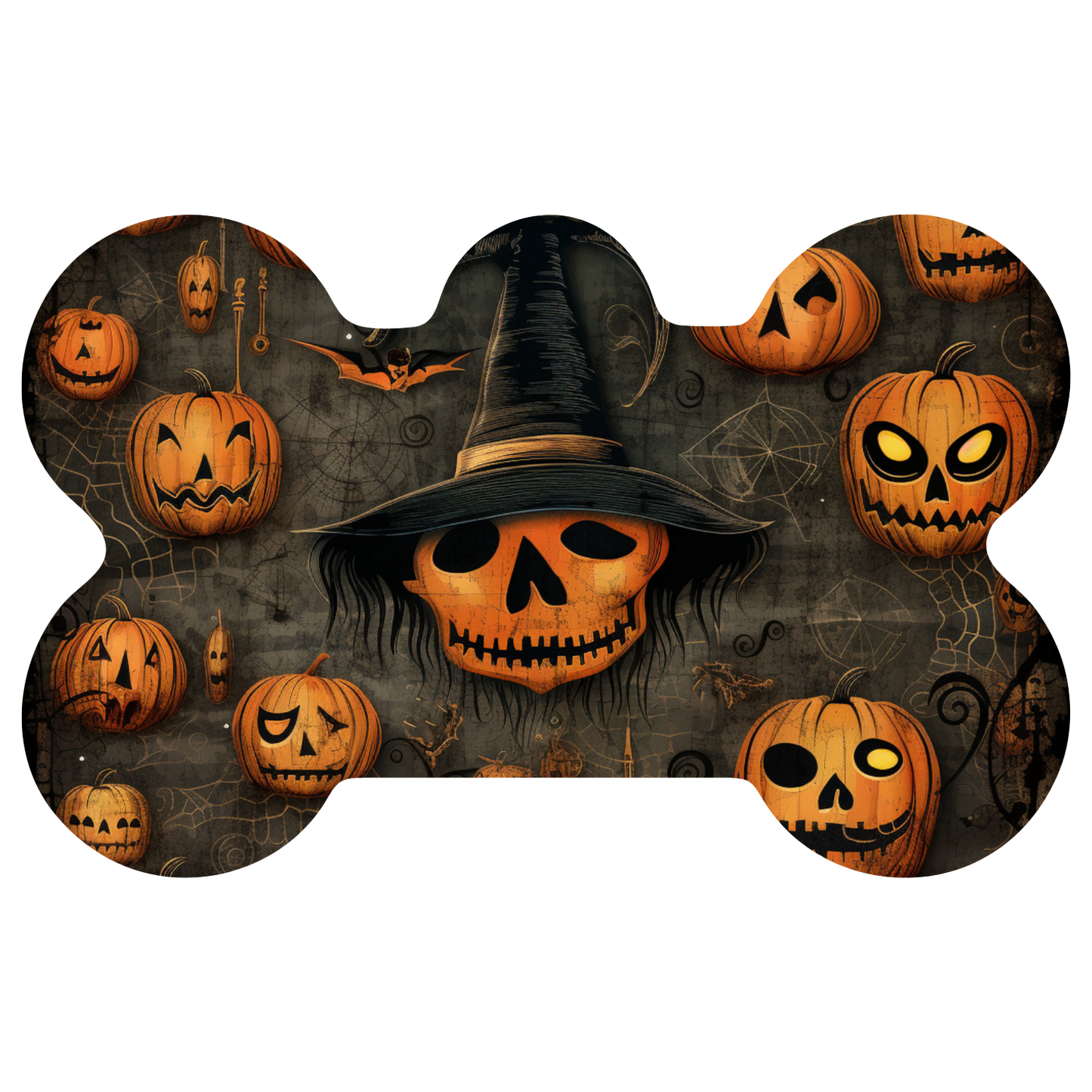 Creepy Pumpkins Halloween Tag