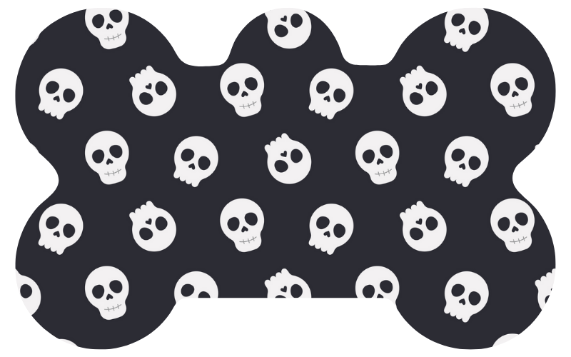 Black Skulls Tag