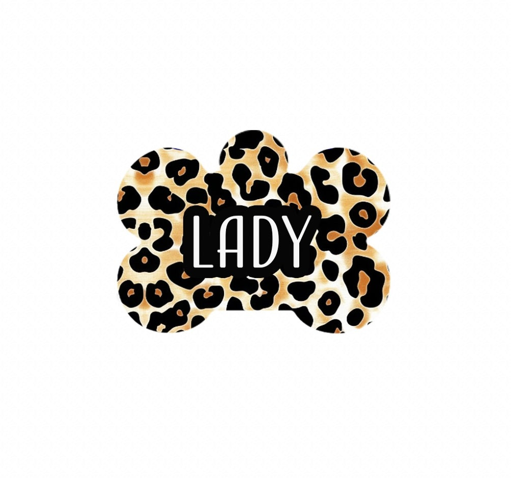 Leopard Print Tag