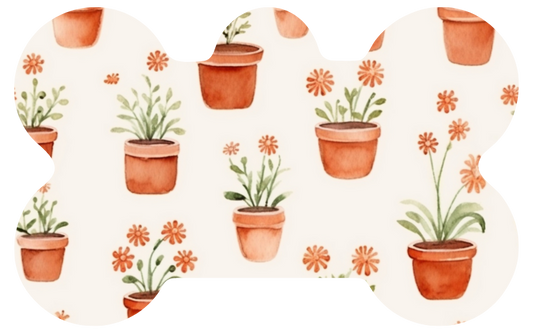 Potted Flowers Tag