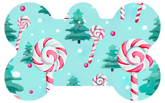 Candy Cane Lane Tag