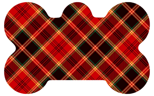 Diamond Plaid Tag