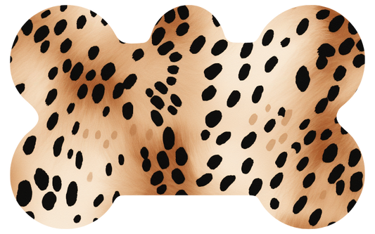 Cheetah Print Tag