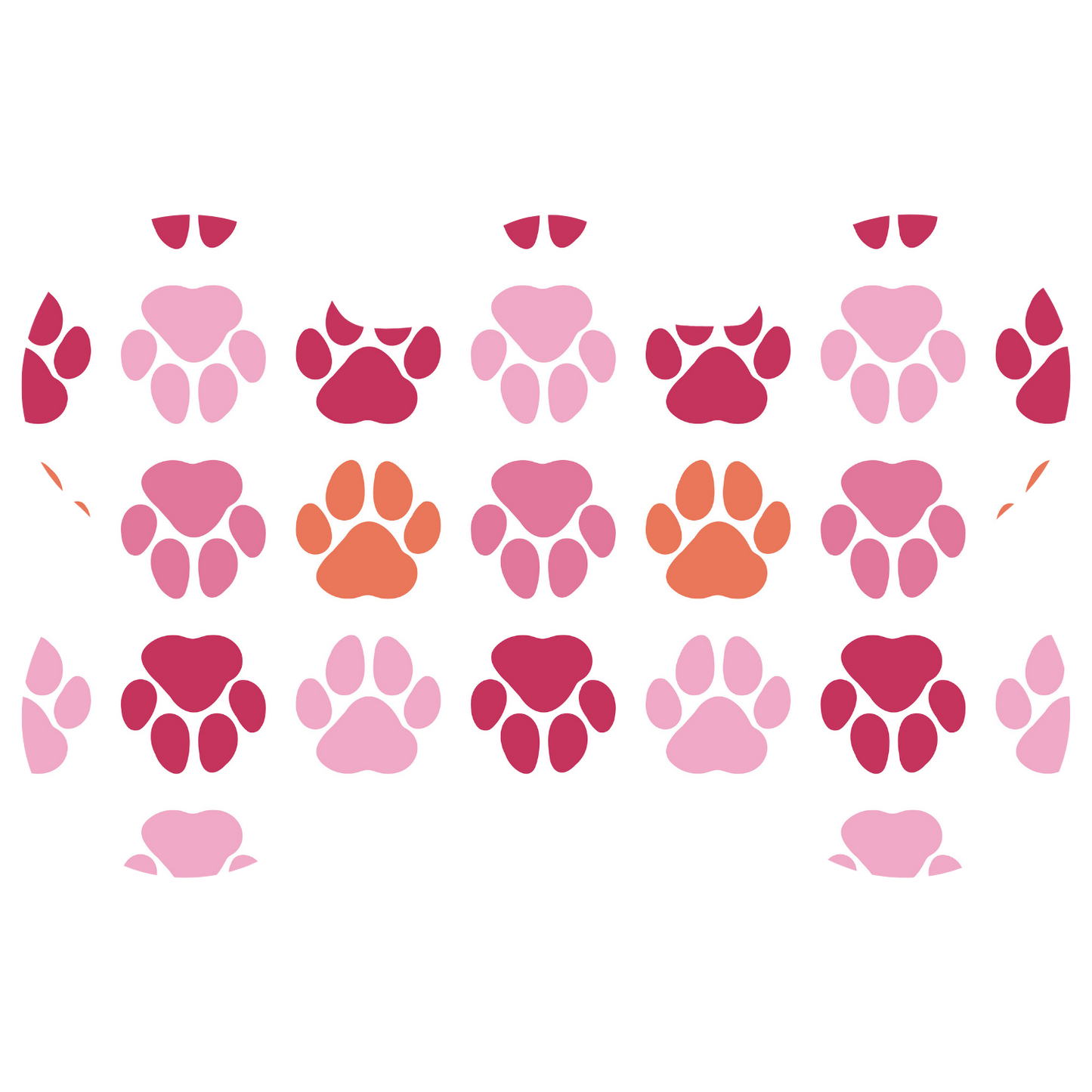 Paw Print Tag