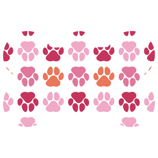 Paw Print Tag