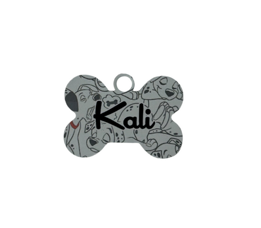 101 Dalmatians metal tag