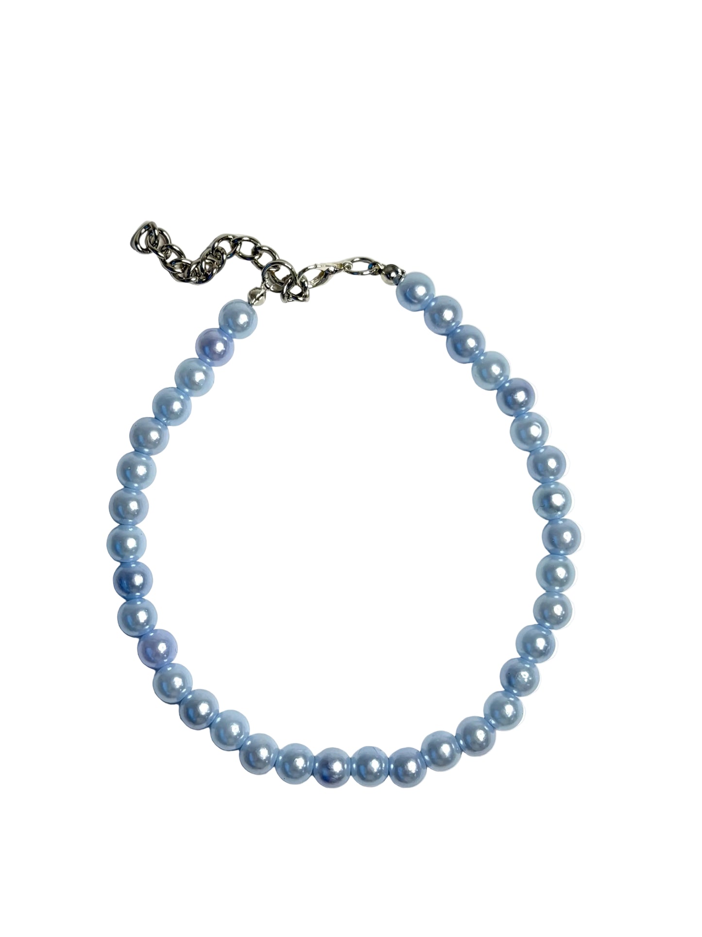 Light Blue Bead necklace