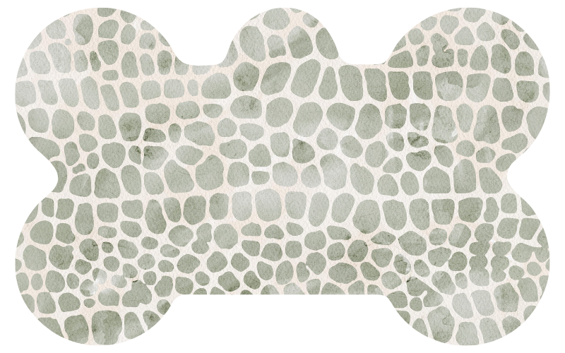 Grey Snake Print Tag