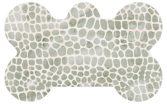 Grey Snake Print Tag