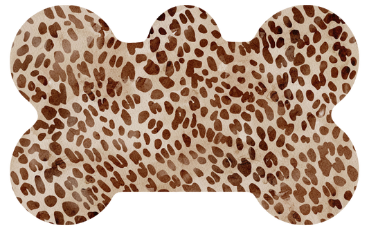 Neutral Leopard Print Tag