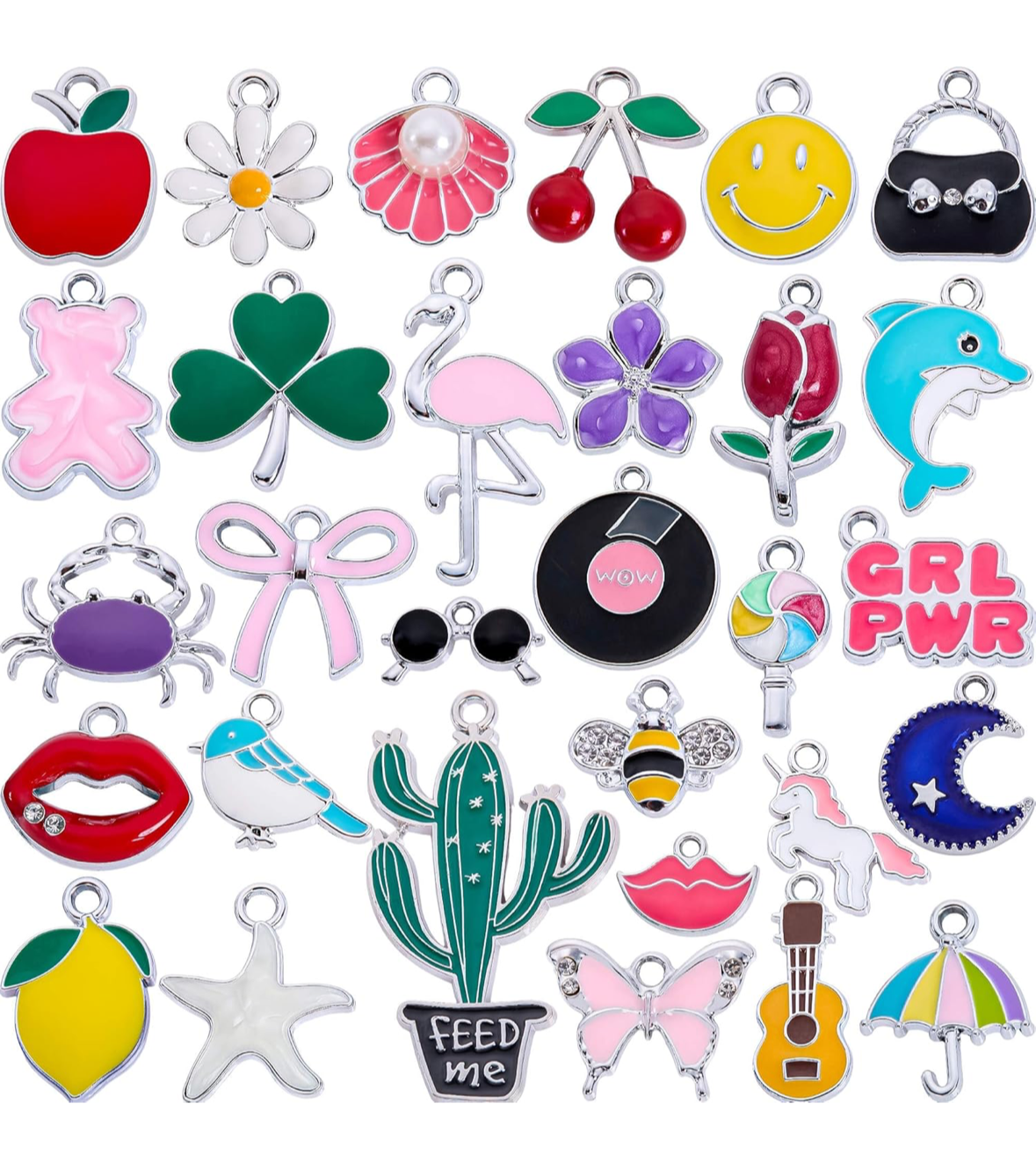 Random assorted charms