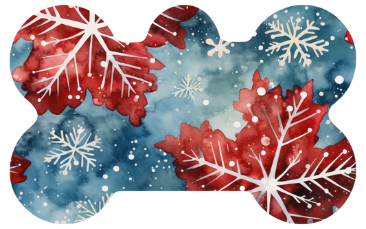 Christmas Flowers Tag