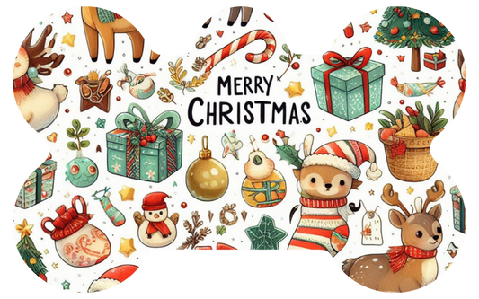 Merry Christmas Toys Tag