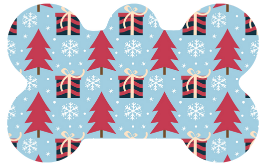 Christmas Presents and Trees Tag