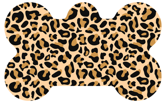 Light Cheetah Print Tag