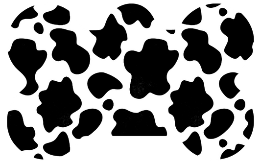 Cow Print Tag