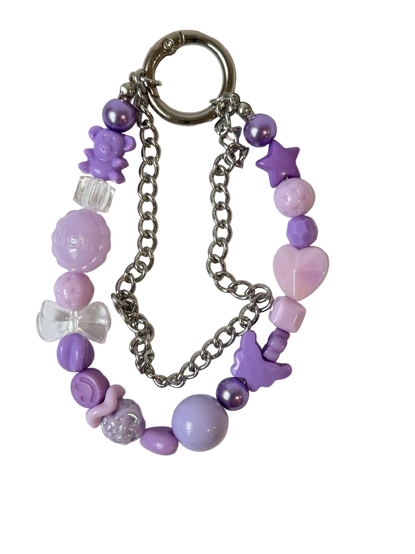 Colorful Bead Statement Keychains