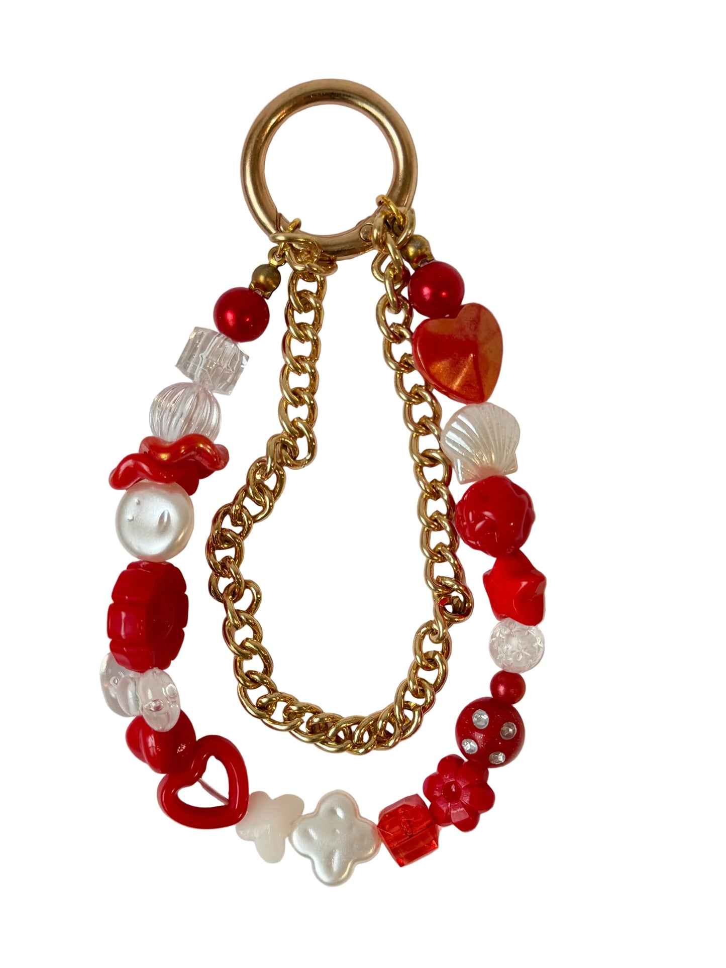 Colorful Bead Statement Keychains