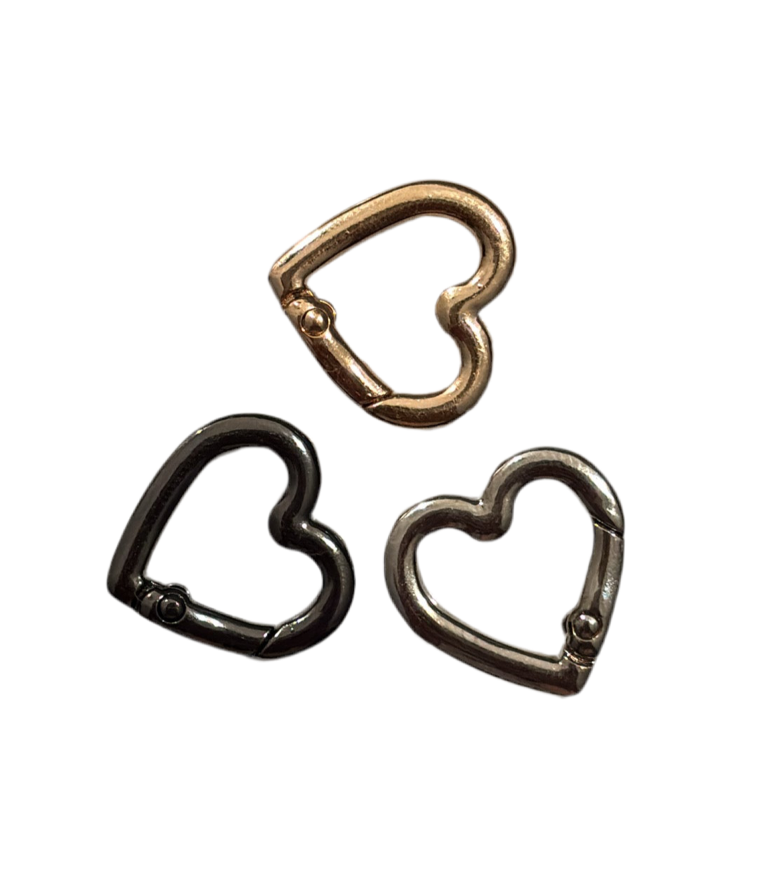 Heart shaped carabiner
