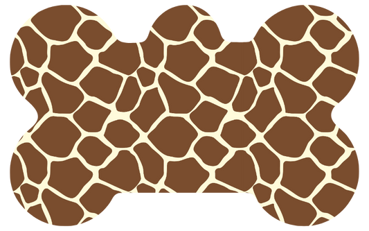 Giraffe Print Tag