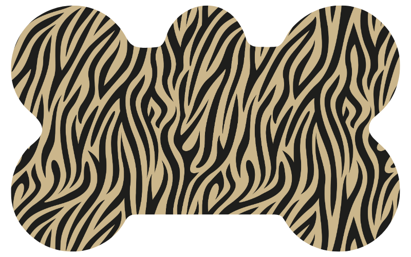 Zebra Print Tag