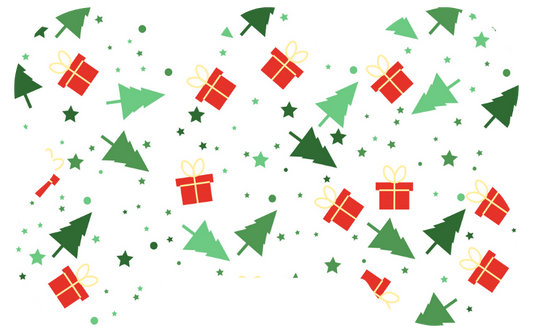Christmas Presents & Trees Tag