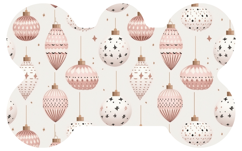Pink Ornaments Tag