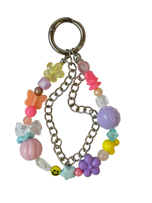 Colorful Bead Statement Keychains