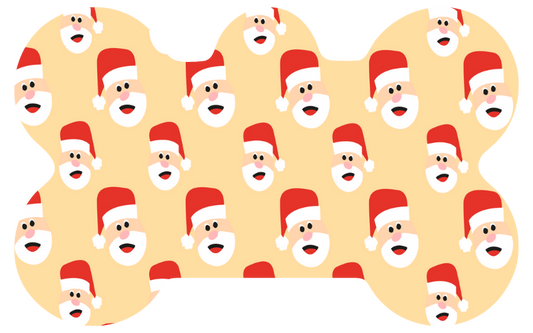Santa Heads Tag