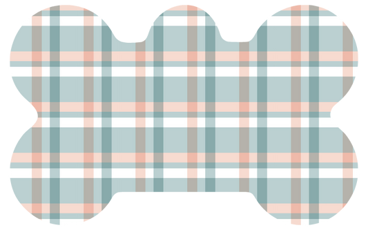 Pastel Plaid Tag