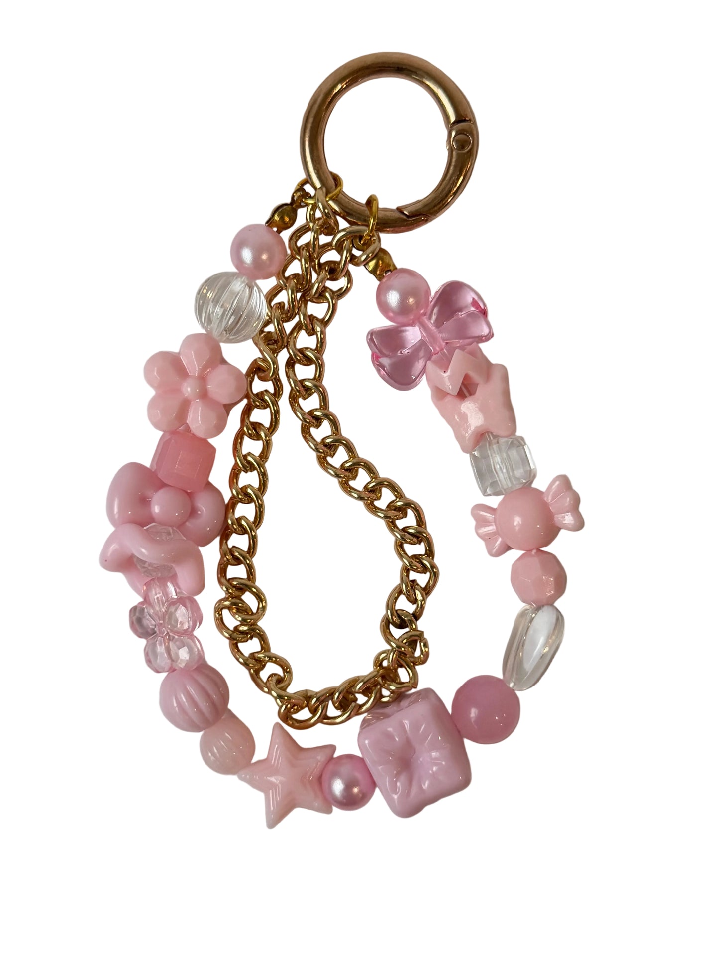 Colorful Bead Statement Keychains